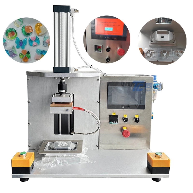 TC Lab Scale Laundry Detergent Pods Sample Making Machine PVA Film Packaging Machines 1
