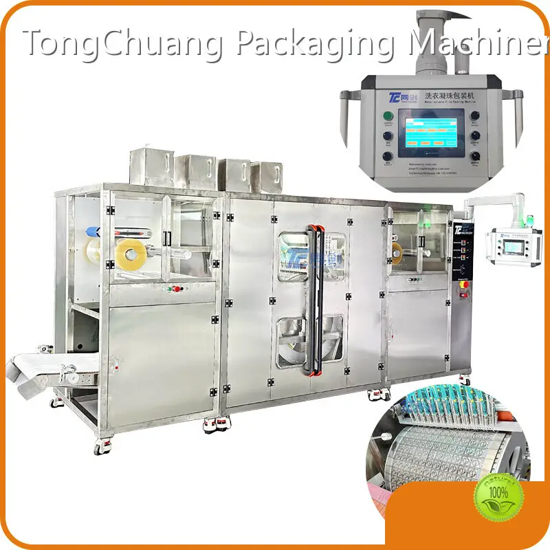 Water Soluble Pouch Packaging Machine TC-530 - - TongChuang 1