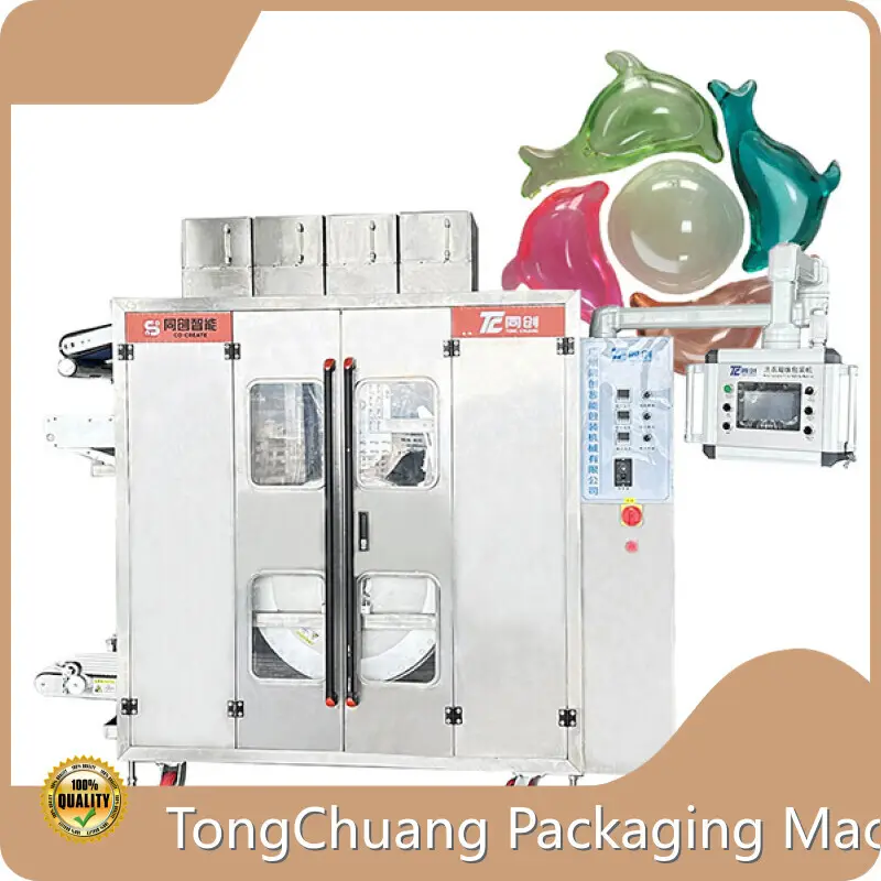Water Soluble Pouch Packaging Machine 230*110*230cm by TongChuang 1
