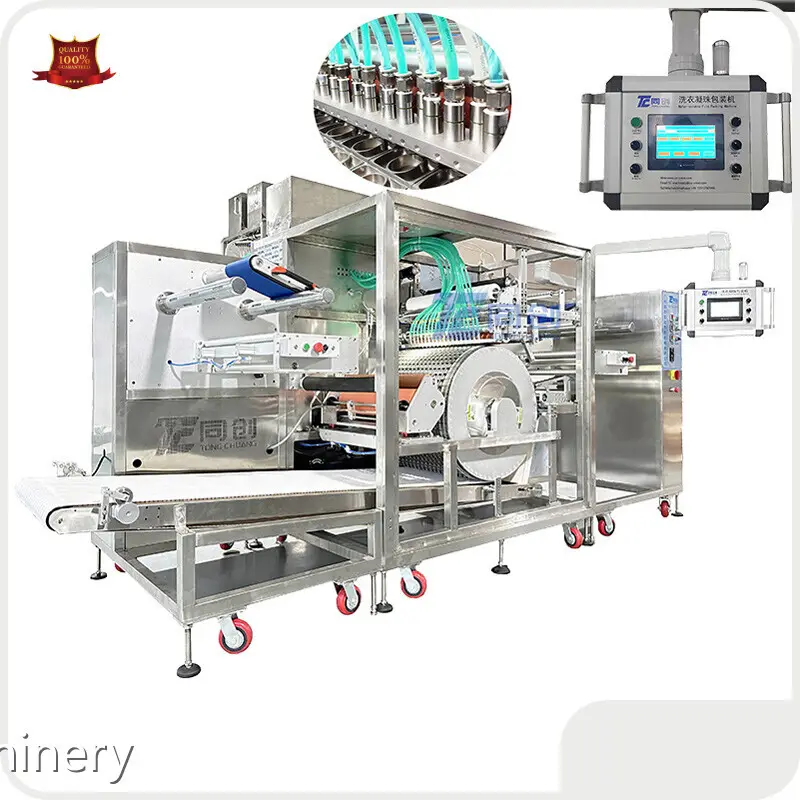 Water Soluble Pouch Packaging Machine 430*130*230cm by TongChuang 1