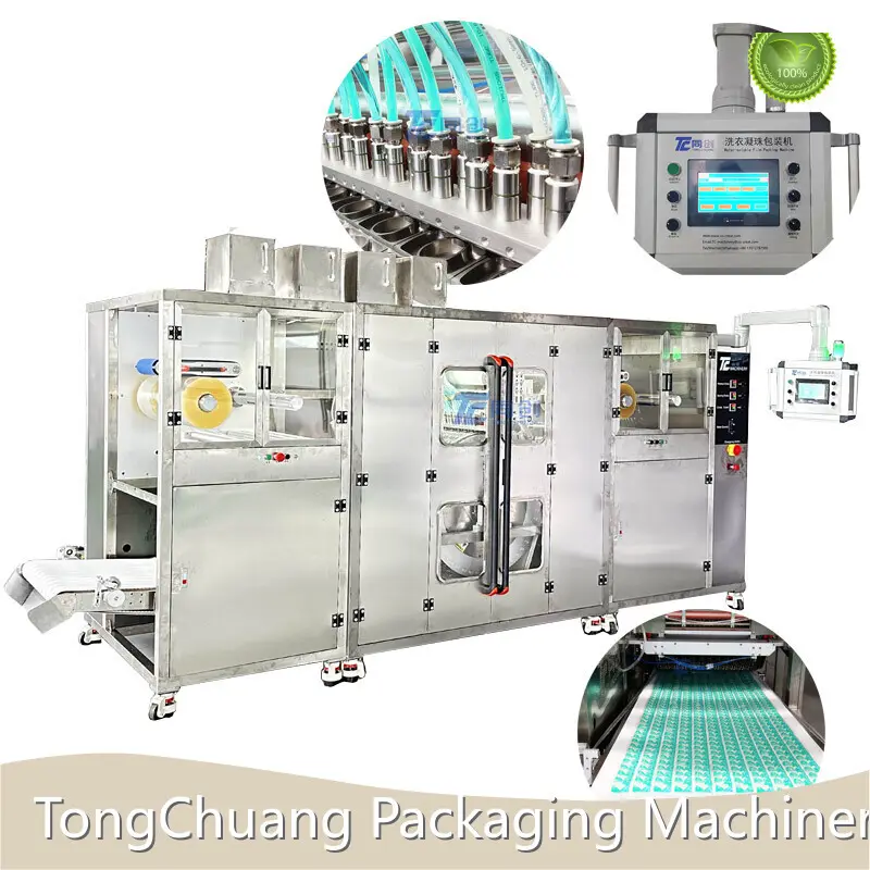 Wholesale Water Soluble Packaging Machine Suppliers for Laundry Detergent Pods Filling 1