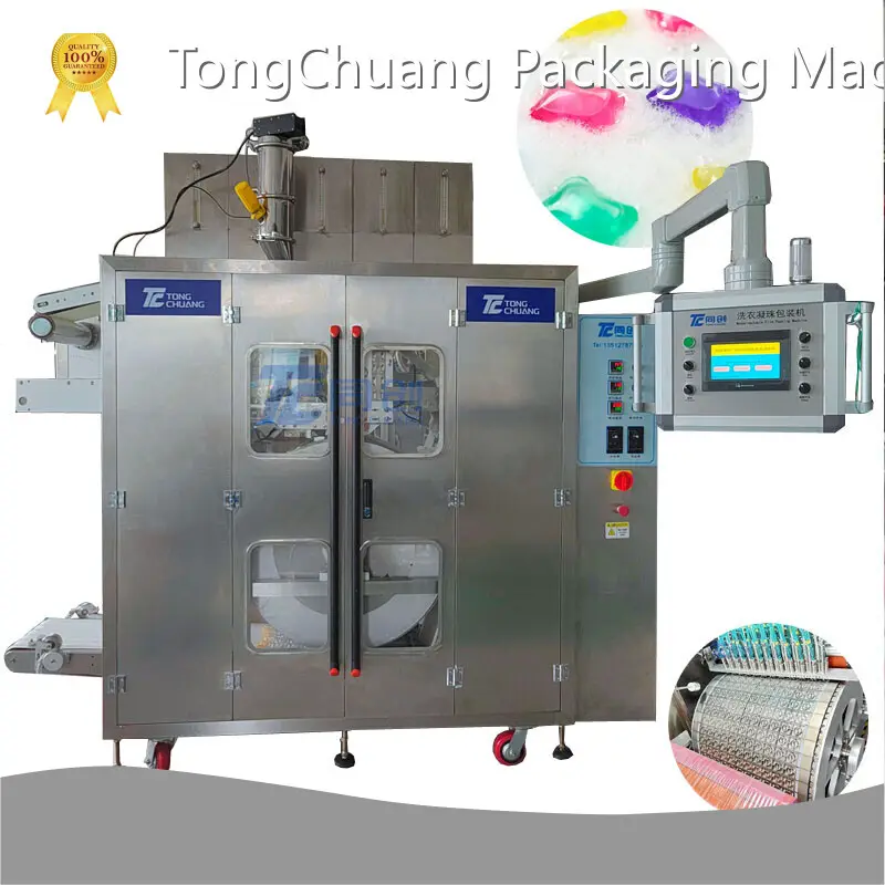 Latest Water Soluble Packaging Machine for Business for Laundry Detergent Pods Filling 1