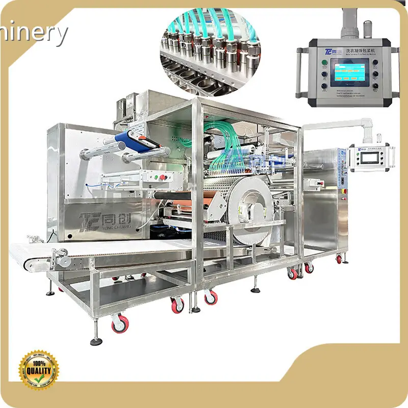 Water Soluble Film Packaging Machine AC 380V by TongChuang 1
