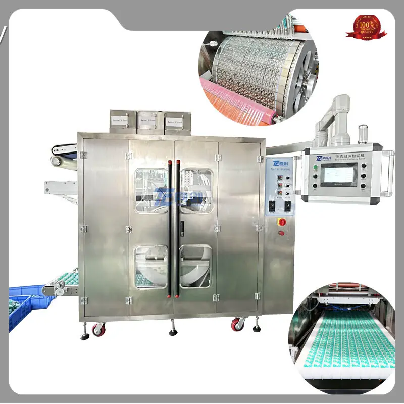 Water Soluble Pouch Packaging Machine Company for Laundry Pods Detergent Capsule Making230*110*230cm 1