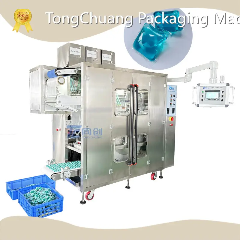 New Water Soluble Film Packaging Machine Supply for Laundry Pods Packing 1