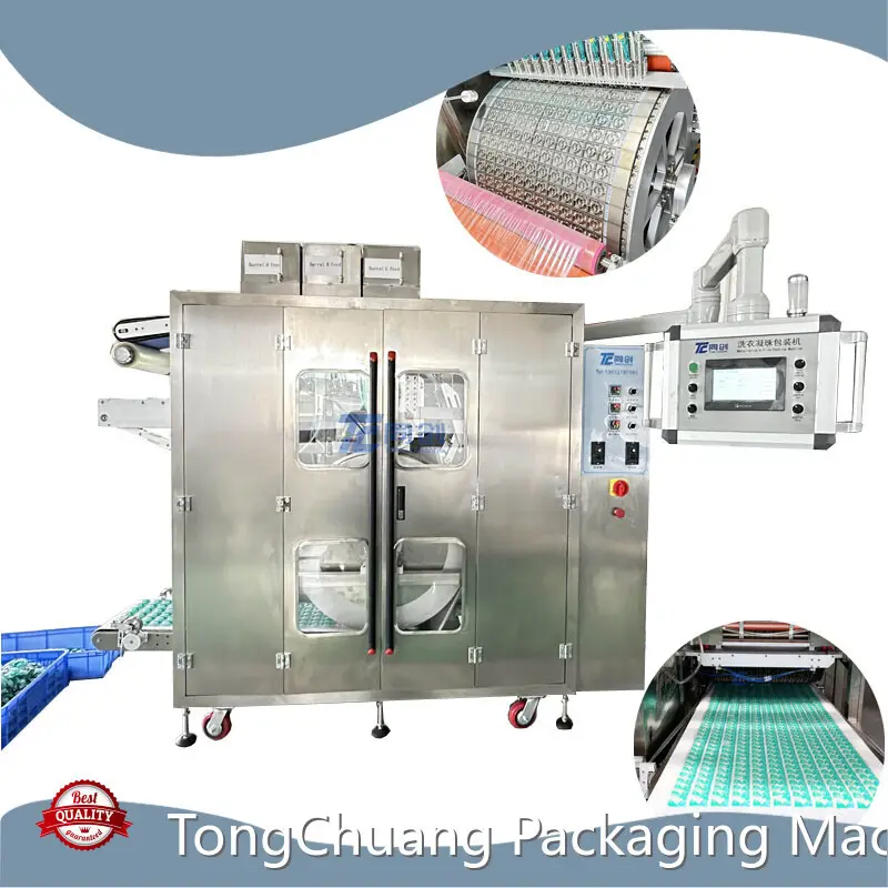 Water Soluble Pouch Packaging Machine Company for Laundry Detergent Pods PackaingTC-360 1