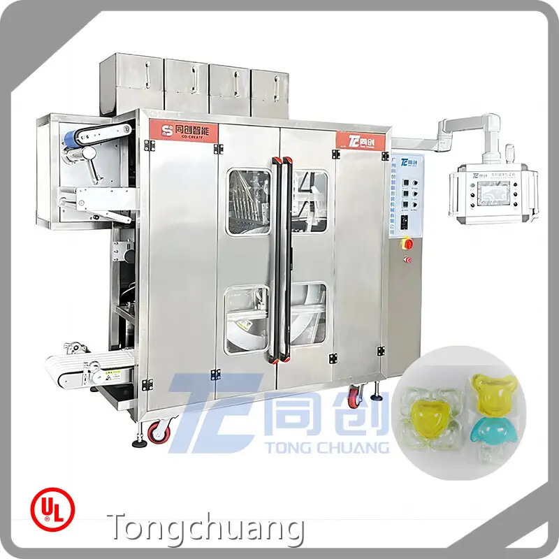 Water Soluble Pouch Packaging Machine Supply 230*110*230cm 1
