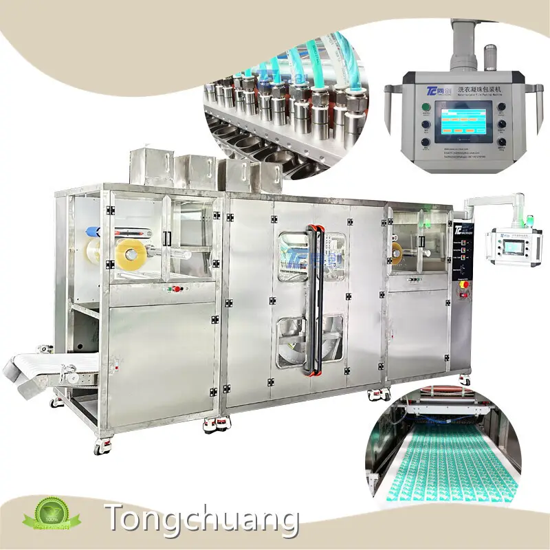 Wholesale Water Soluble Film Packaging Machine Factory for Laundry Pods Packing 1