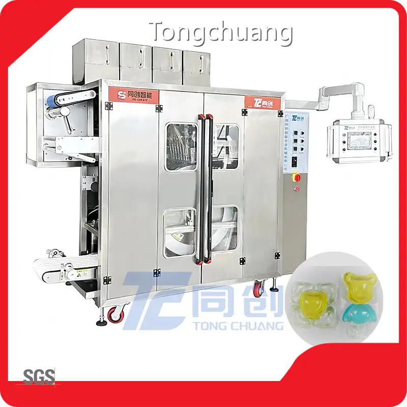 Water Soluble Film Packaging Machine 300-800 Pods/min by TongChuang 1