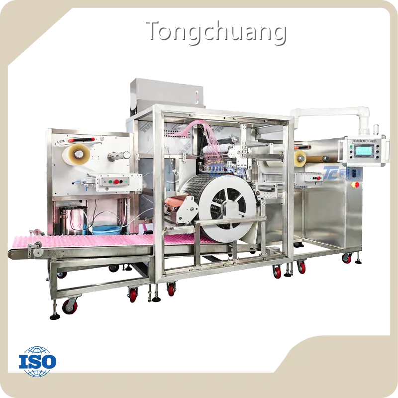 Customwater Soluble Packaging Machine for Laundry Pods Detergent Capsule Making TC-660 Powder 1