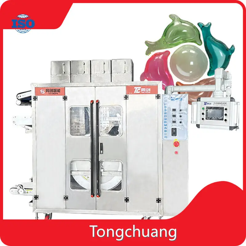 CustomWater Soluble Film Packaging Machine 230*110*230cm 1500kg 1