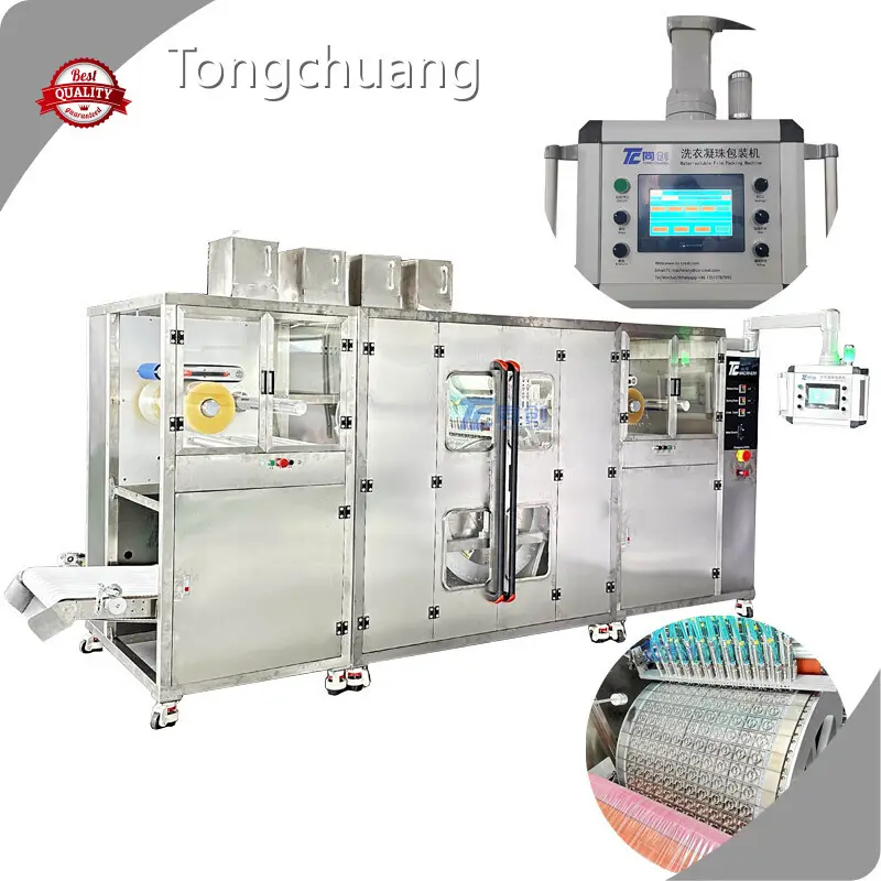 TongChuang PVA 포장 기계 500-1600 포드/분 PVA 포장 기계 공급 1