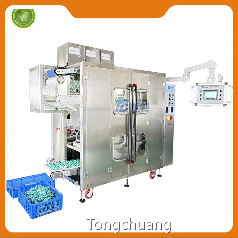 For Laundry Detergent Pods Filling Water Soluble Packaging Machine TC-360 by TongChuang 1