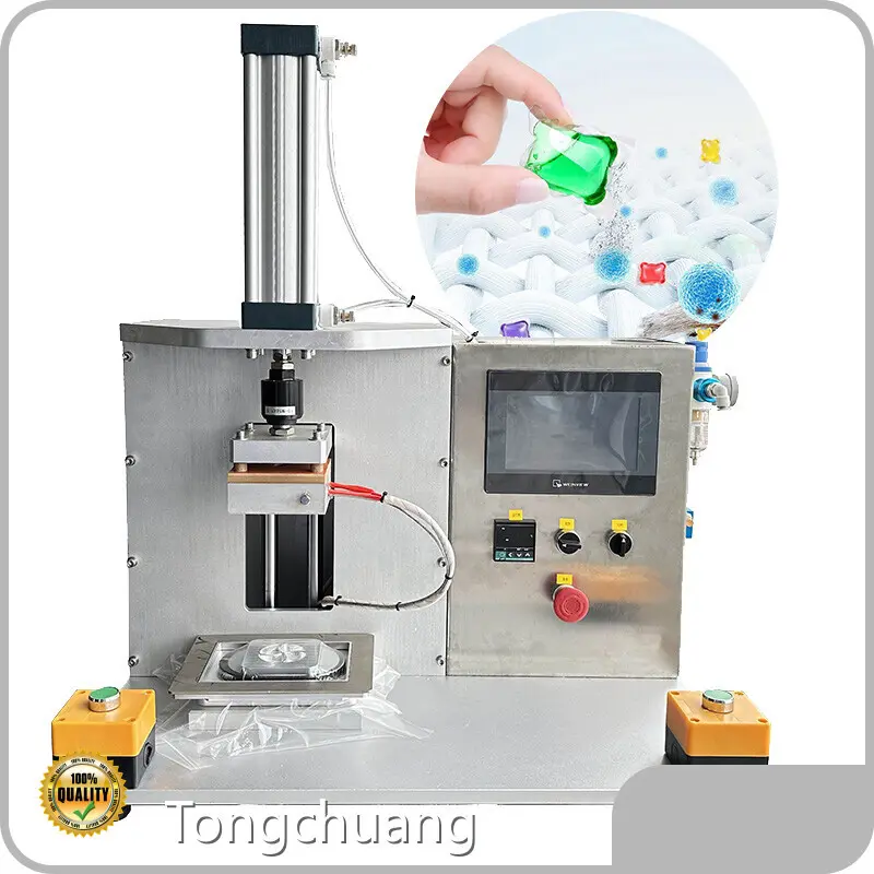 For Laundry Detergent Pods Making Water Soluble Packaging Machine Sample Making by TongChuang 1