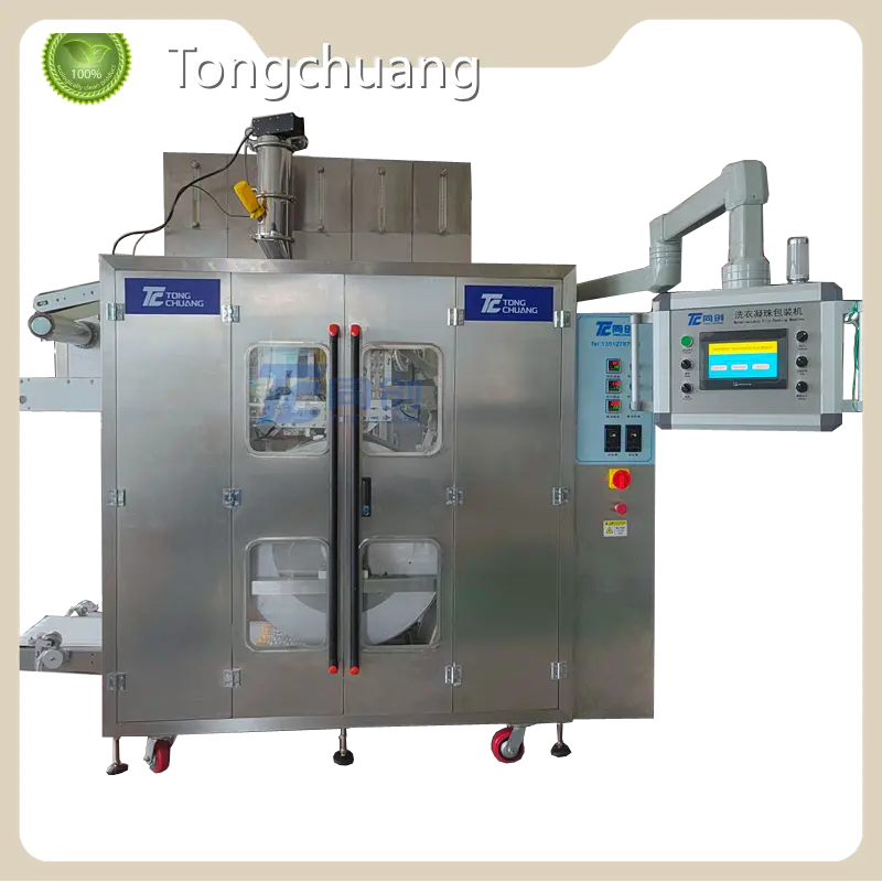 TongChuang Water Soluble Pouch Packaging Machine 230*110*230cm Water Soluble Pouch Packaging Machinecompany 1
