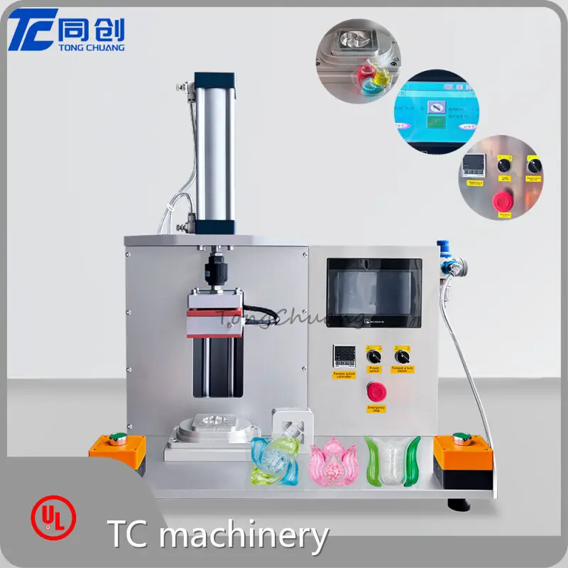 TC Machinery의 수용성 파우치 포장기 1