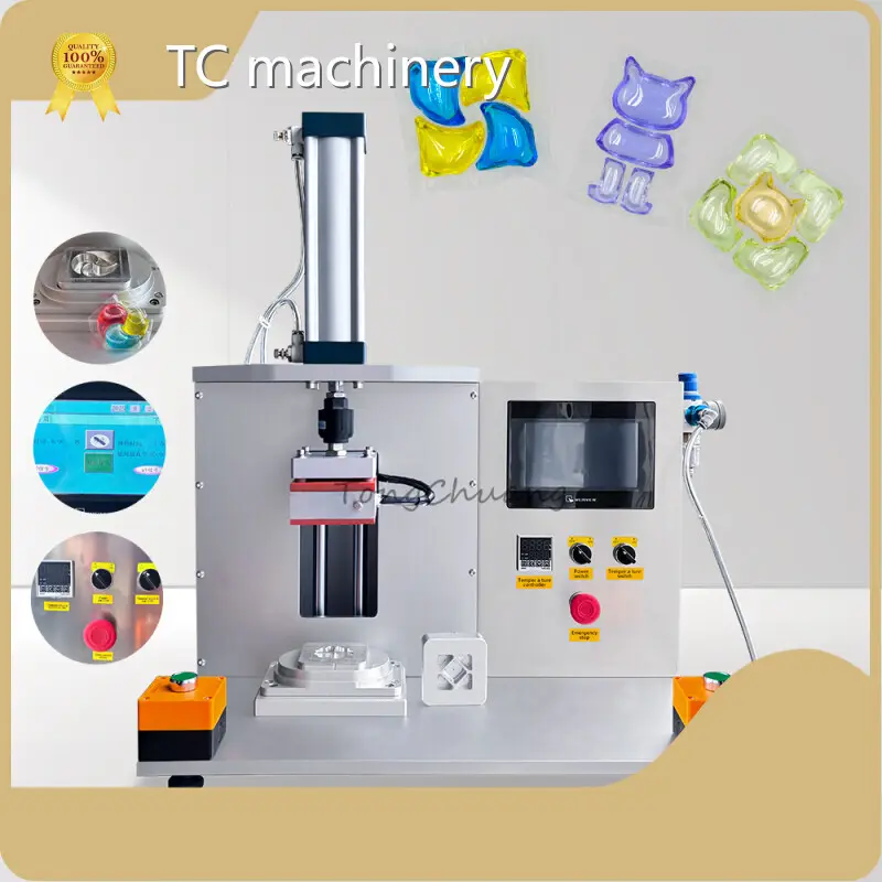 Water Soluble Pouch Packaging Machine - for Laundry Detergent Pods Making - TC Machinery 1