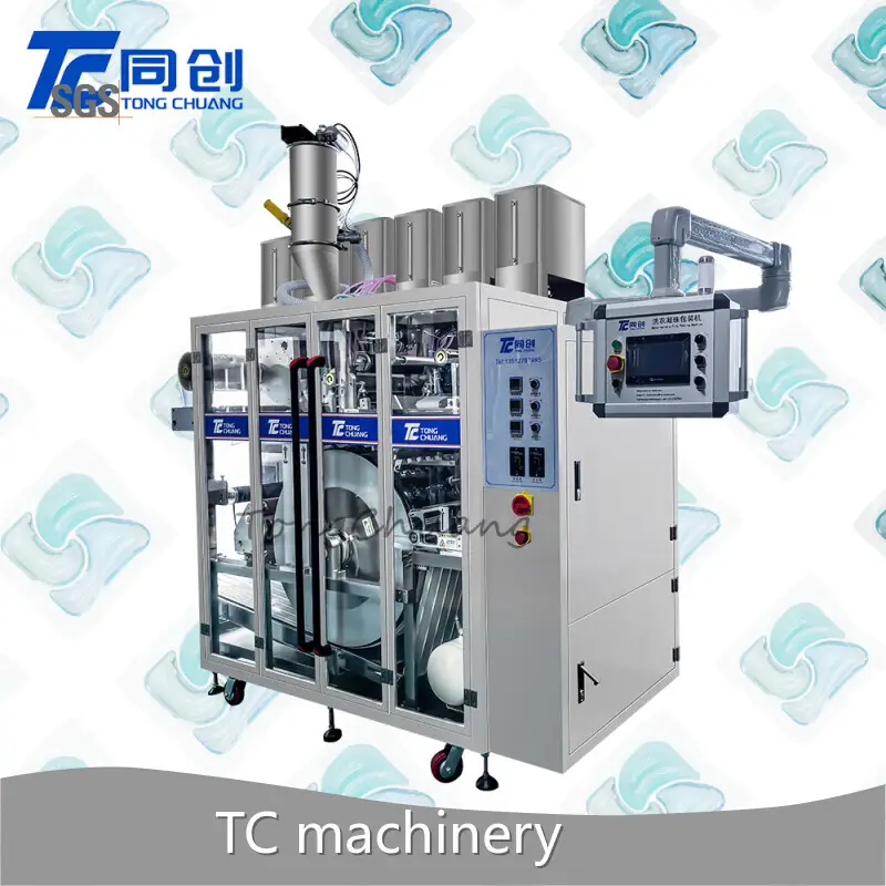 Custom PVA Packaging Machine Suppliers for Laundry Detergent Pods Making 1