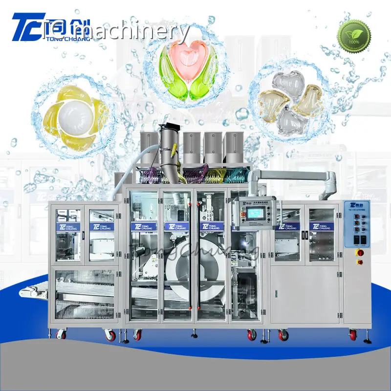 For Laundry Pods Detergent Capsule Making PVA Packaging Machine by TC Machinery 1
