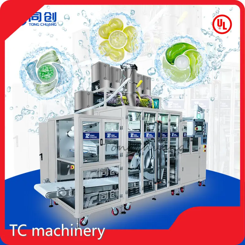 Latest Water Soluble Film Packaging Machine Factory for Laundry Pods Packing 1