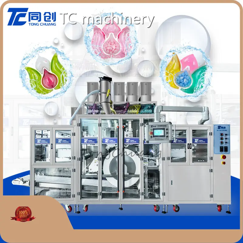 Water Soluble Film Packaging Machine by TC Machinery 1
