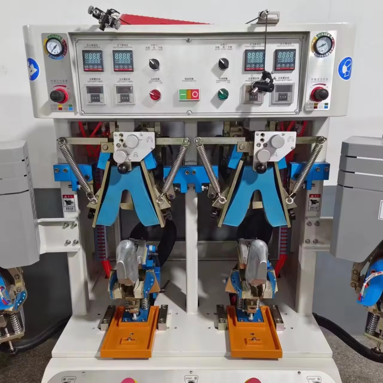 Machine de moulage de pièces arrière MT-621 avec 2 refroidisseurs et chaleur (avec couteau de balayage) 4