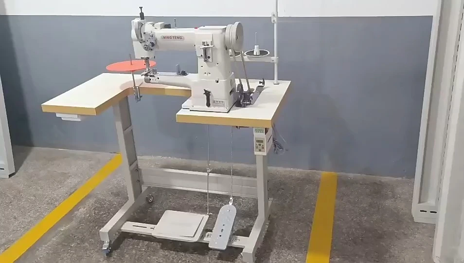 Máquina de coser eficiente MT-335 con máquina de coser industrial completamente automática de una sola aguja 1