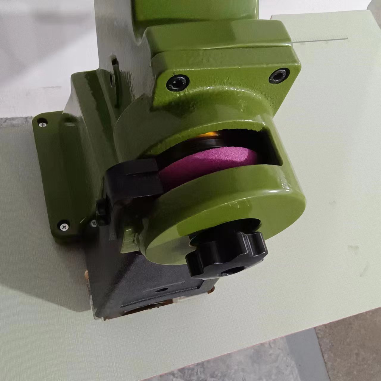 MT-903 Multi Function Table Type Leather Lining Trimming Machine Flat Edge Trimmer Shoe Making Machine 7