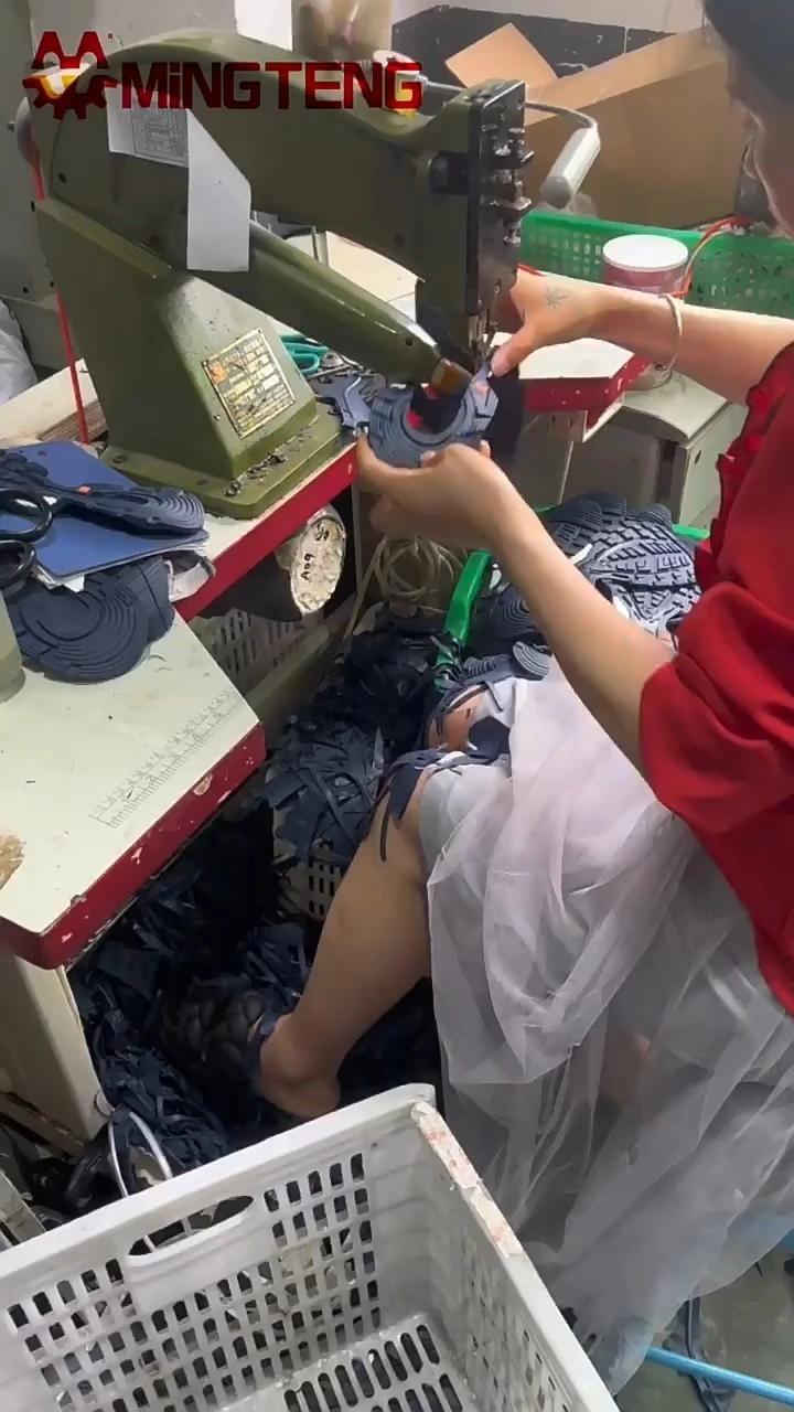 Máquina cortadora de bordes de zapatos de Pu, revestimiento interior de goma Industrial, MT-902, máquina cortadora de bordes de suela Vamp 1