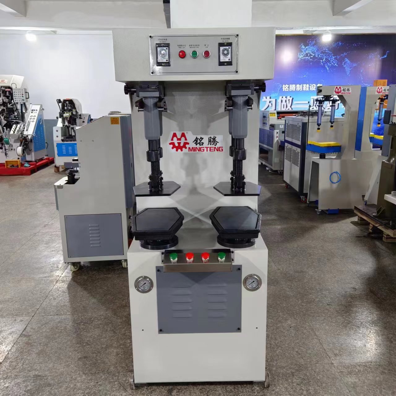MT-927  Automatic Shoe Sole Pressing Machine Top To Bottom For Leather Shoes Sports Shoes Outsole/Outsole Attaching Machine 4