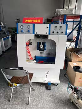 MT-8832E High Quality Low Noise Seated Type Single-side Ronghing Machine With Dust Exhaust Shoe Polishing Machine 4