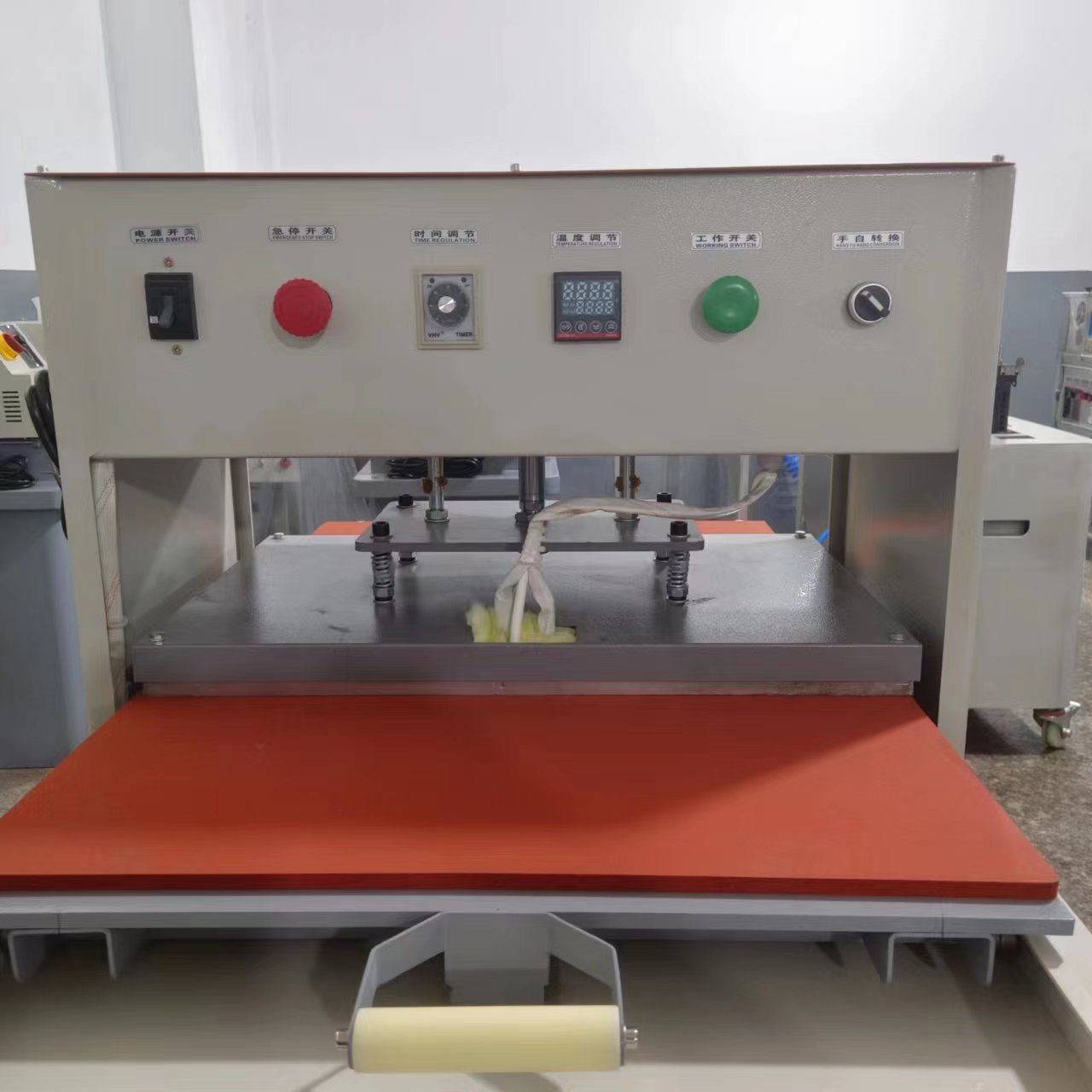 MT-881 Automatic Double Stations Embossing Machine Laminating Hot Drill Pressing Multifunctional Large Format Sublimation Heat Press 6