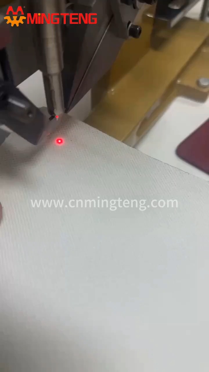 Four-claw nailing machine operation process and use effect display.