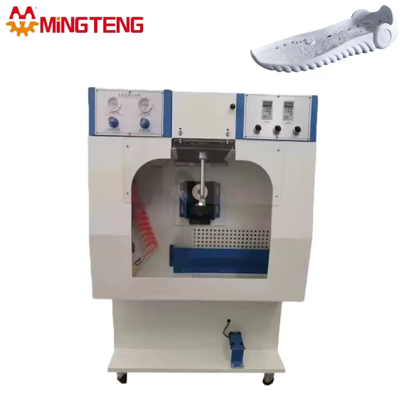 MT-8832E High Quality Low Noise Seated Type Single-side Ronghing Machine With Dust Exhaust Shoe Polishing Machine 2