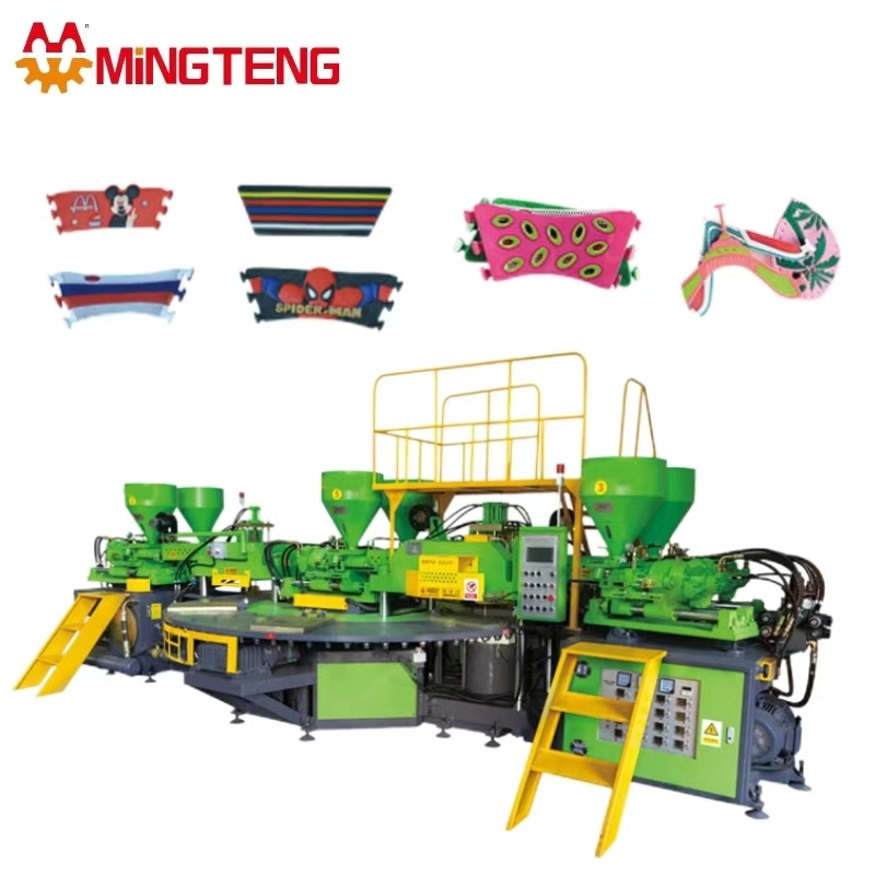 MT-8806BL Full-Automatic PVC Six Color Upper Injection Molding Machine 1