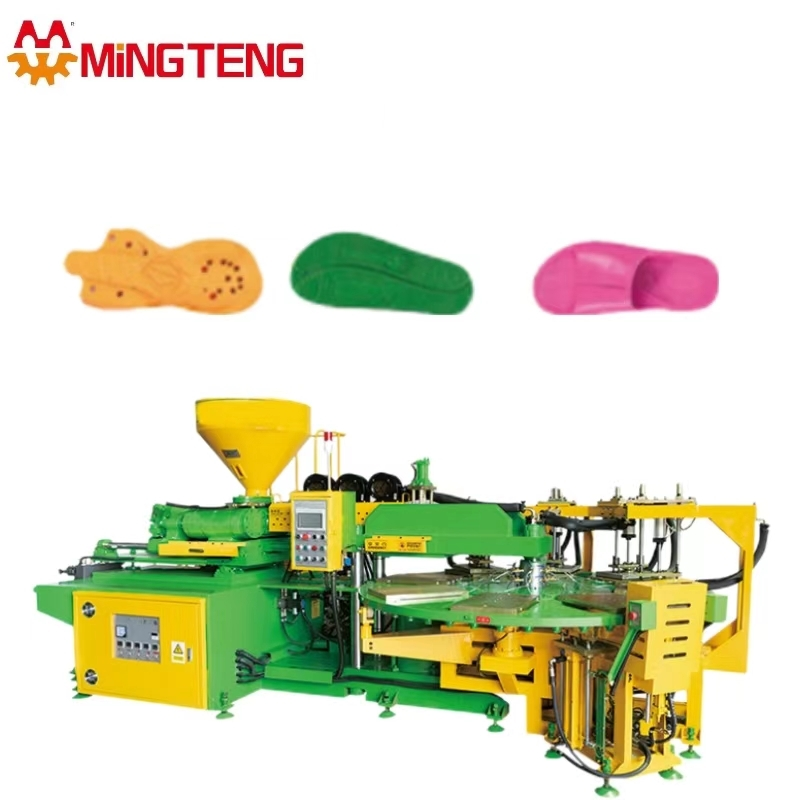 Máquina de moldeo por inyección de un solo color EVA rotativa totalmente automática MT-708E 1