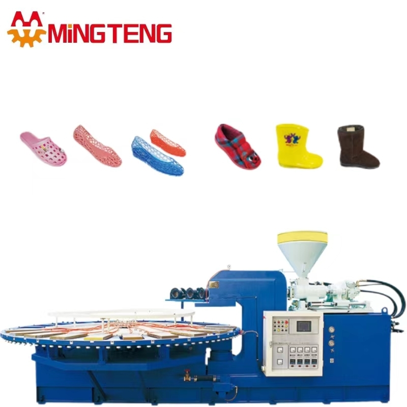 MT8-12P Full-Automatic Rotary PVC Air-Blowing Injection Molding Machine 1
