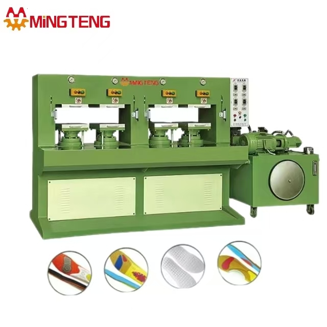 MT-550B 50 Tons 4 Stations EVA Cold Press Insole Molding Machine /Automatic 4 Stations Eva Insole Moulding Machine 1