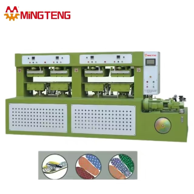 MT-830B Машина для тиснения стельки Eva/Машина для печати и тиснения средней подошвы тапочек Машина для горячего и холодного формования EVA 1