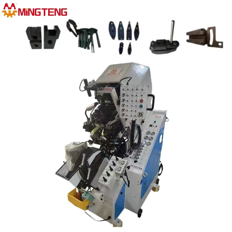 MT-N738A Maquinaria para fabricar parte superior de calzado de alta calidad, 9 pinzas, máquina hidráulica automática para fabricar zapatos duraderos 2