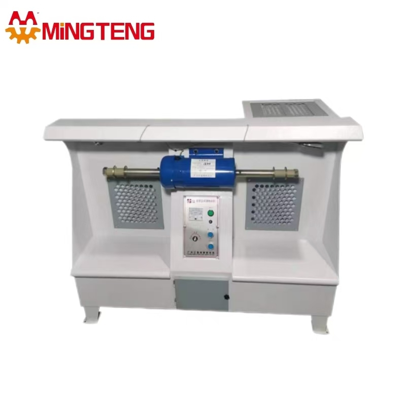 MT-366 Double Head Speed Adjustable Shoe Sole Polishing Machine Shoe Grinding Roughing Machine With Duct Collector 1