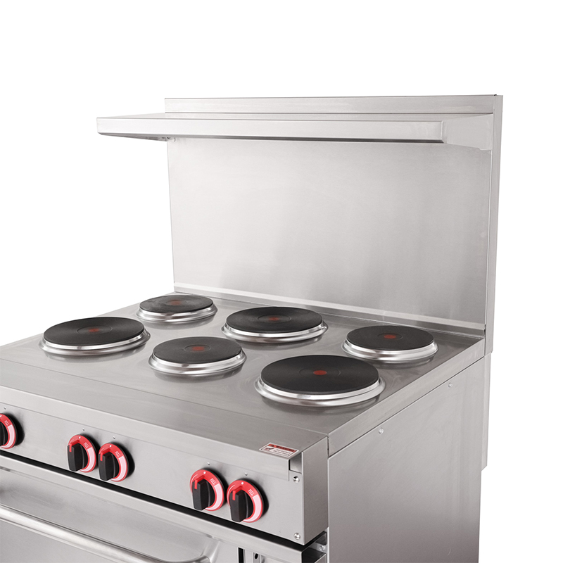 6 poêles électriques avec four à convection (ER36C) 6