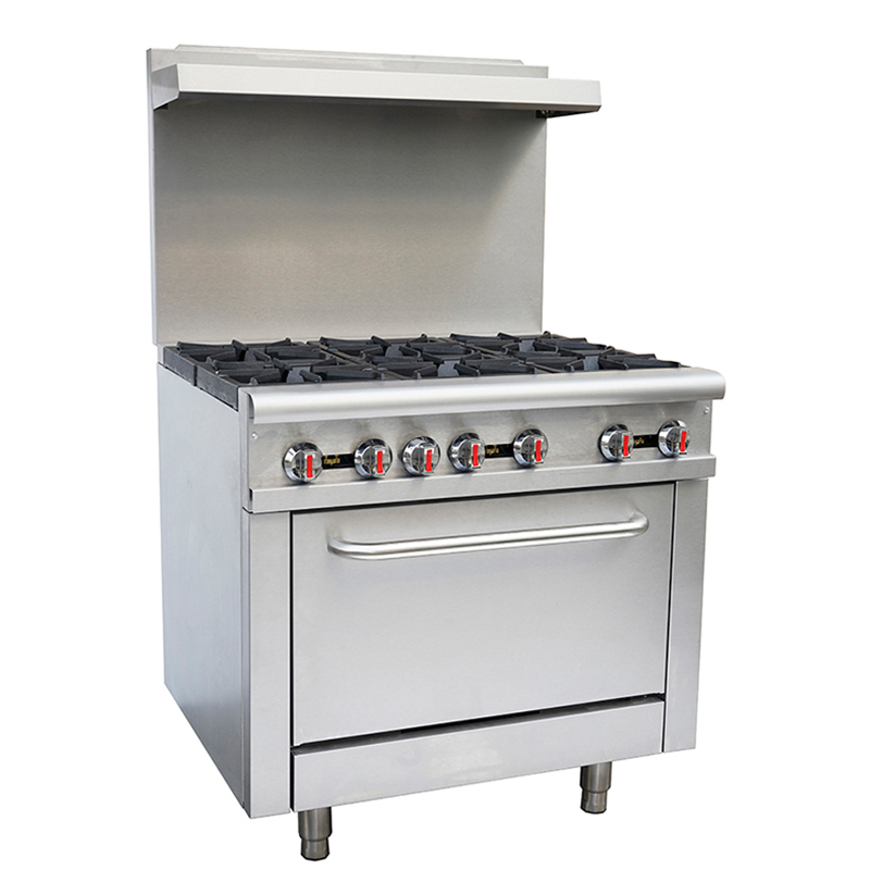 36 Commercial Gas 6 Burner Range With Standard Oven (RGR36) 2