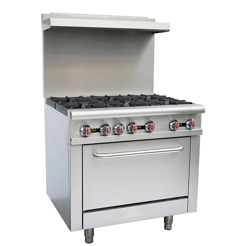 36 Commercial Gas 6 Burner Range With Standard Oven (RGR36) 1