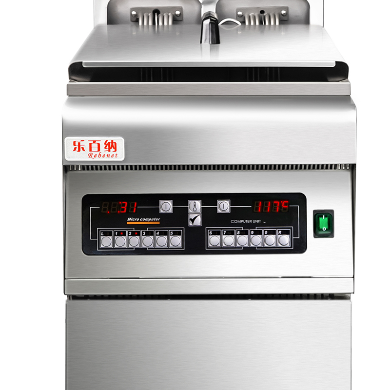 Коммерческий одиночный бак 40 фунтов Electric Deep Fryer (DF-28LD) 3