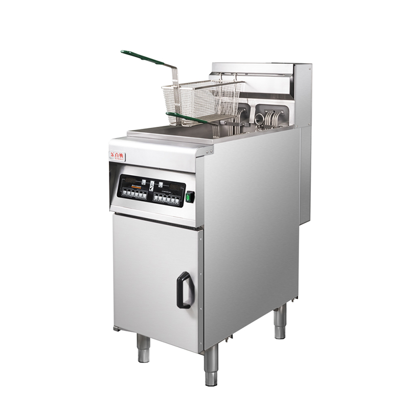 Коммерческий одиночный бак 40 фунтов Electric Deep Fryer (DF-28LD) 1