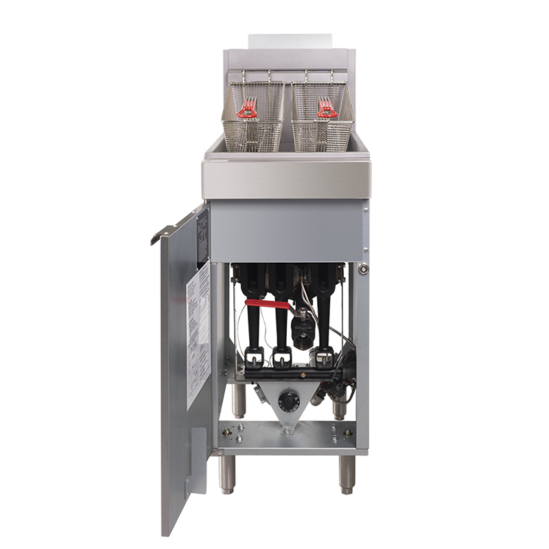 Commercial 40 Lb Gas Deep Fryer - 90,000 Btu (GF90) 4