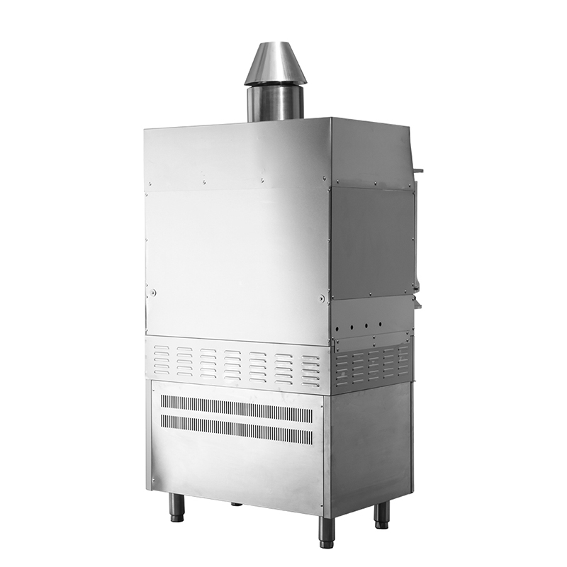 Horno asador de carbón Rebenet CG-2 con gabinete 6