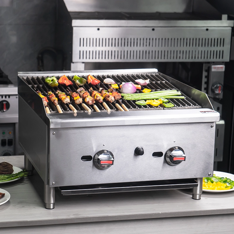 Parrilla comercial profesional para restaurante 2