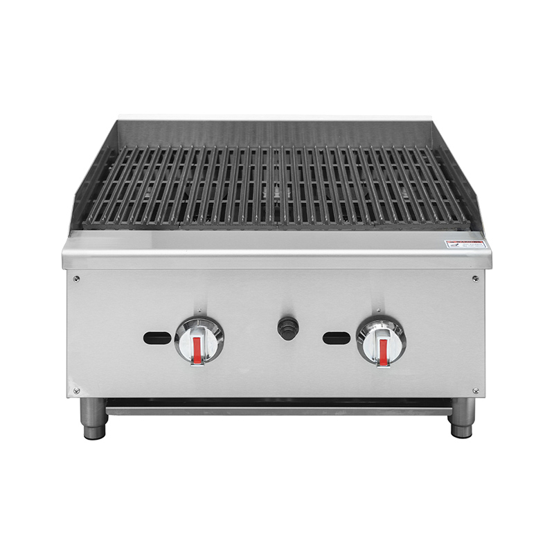 Commercial 24 Radiant Gas Charbroiler (ECB24S) 3